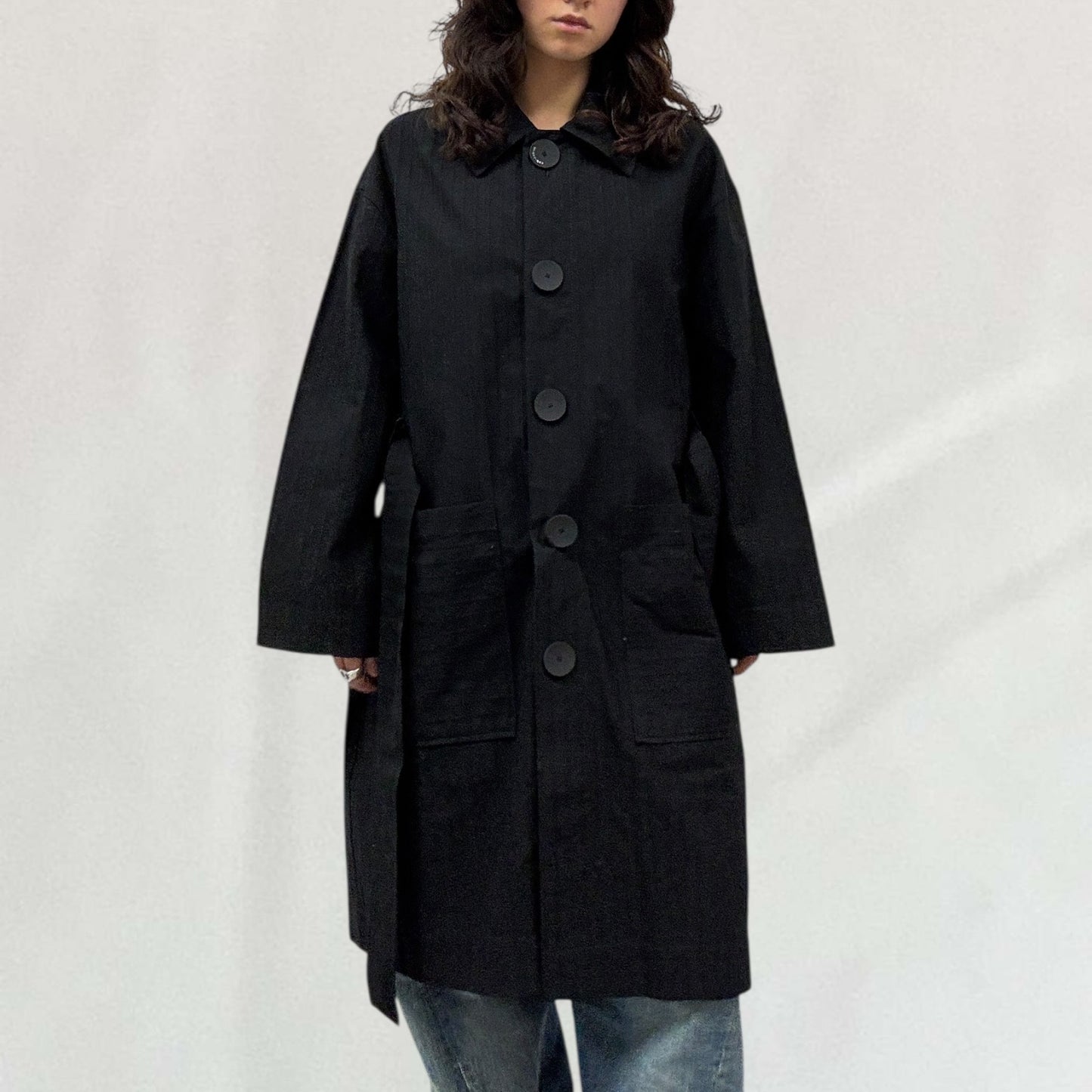 Cop Copine button up trench
