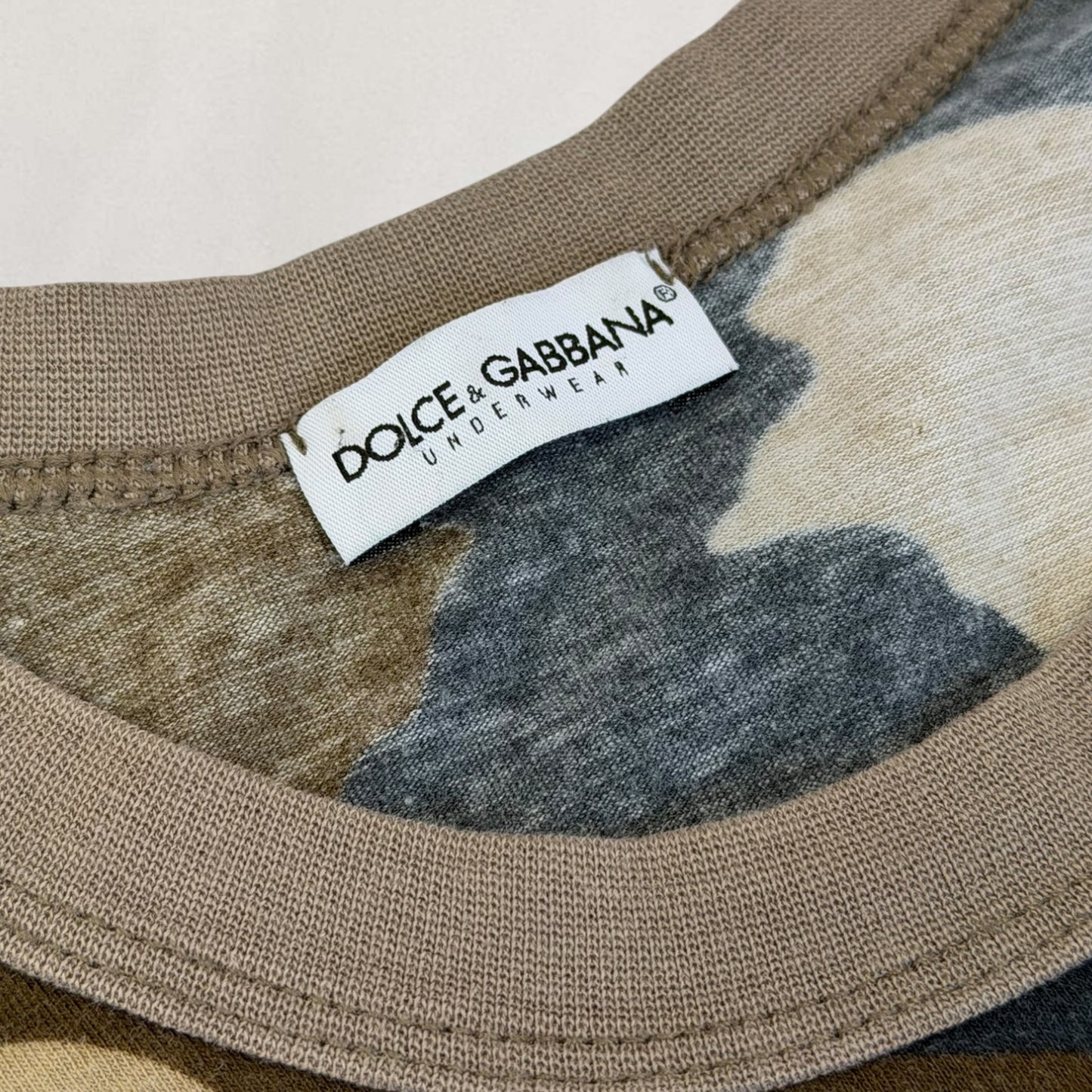 Dolce & Gabbana camo T-shirt