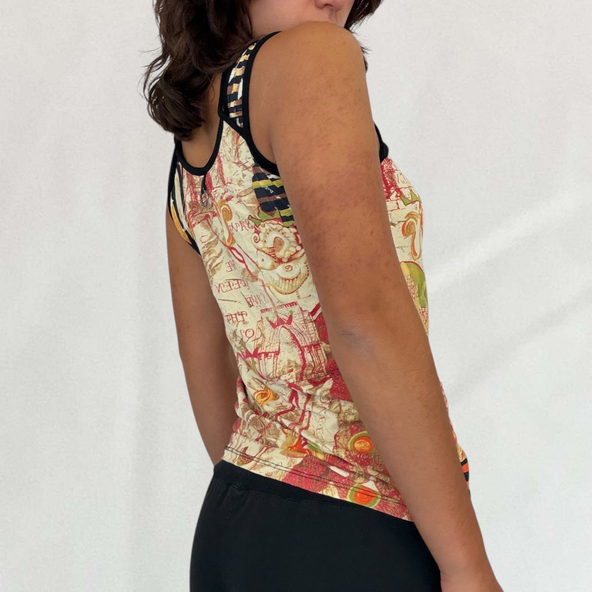 Save The Queen graphic vest