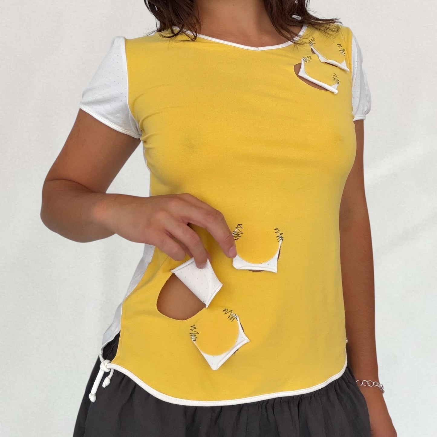 Cop Copine cut out T-shirt