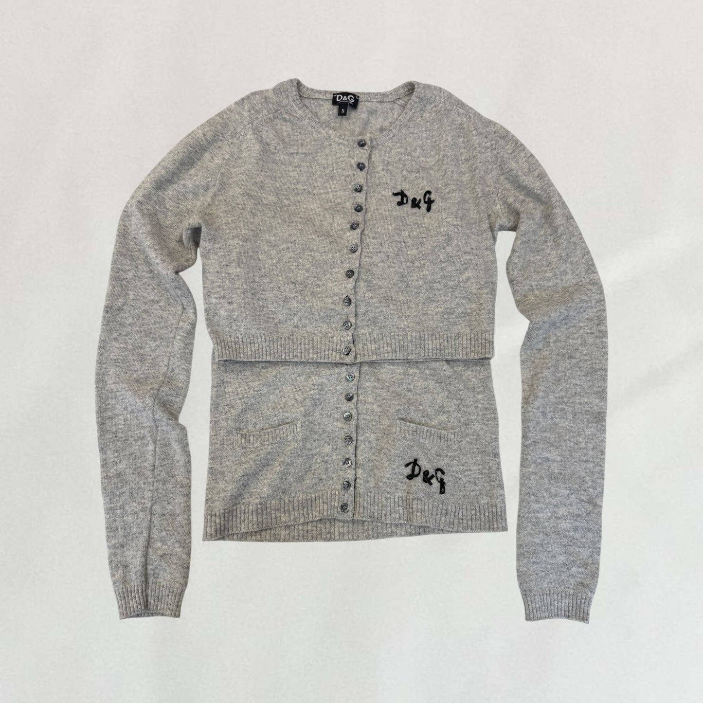 Dolce & Gabbana corset and cardigan set