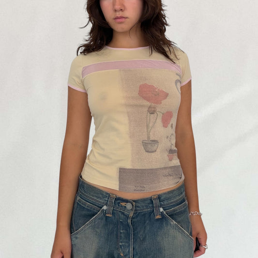 Cop Copine flower T-shirt