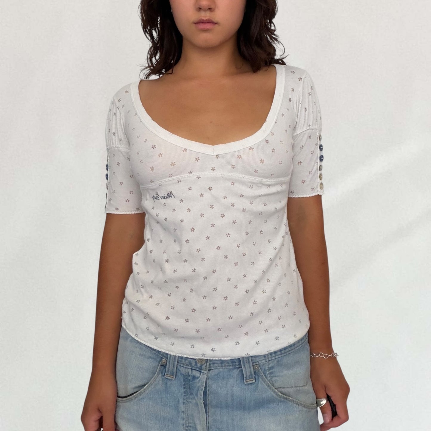 Miss Sixty ribbed T-shirt