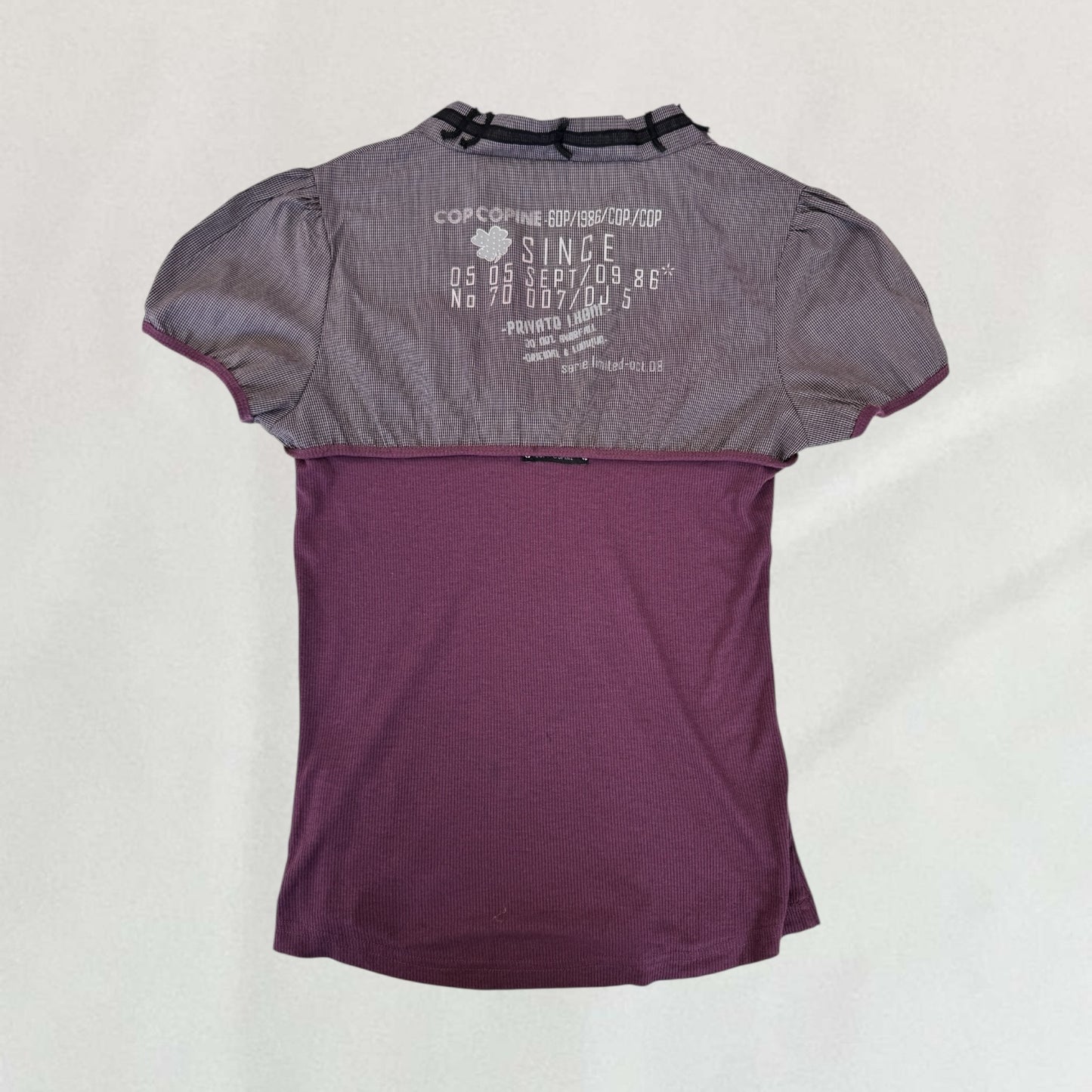 Cop Copine V-neck T-shirt