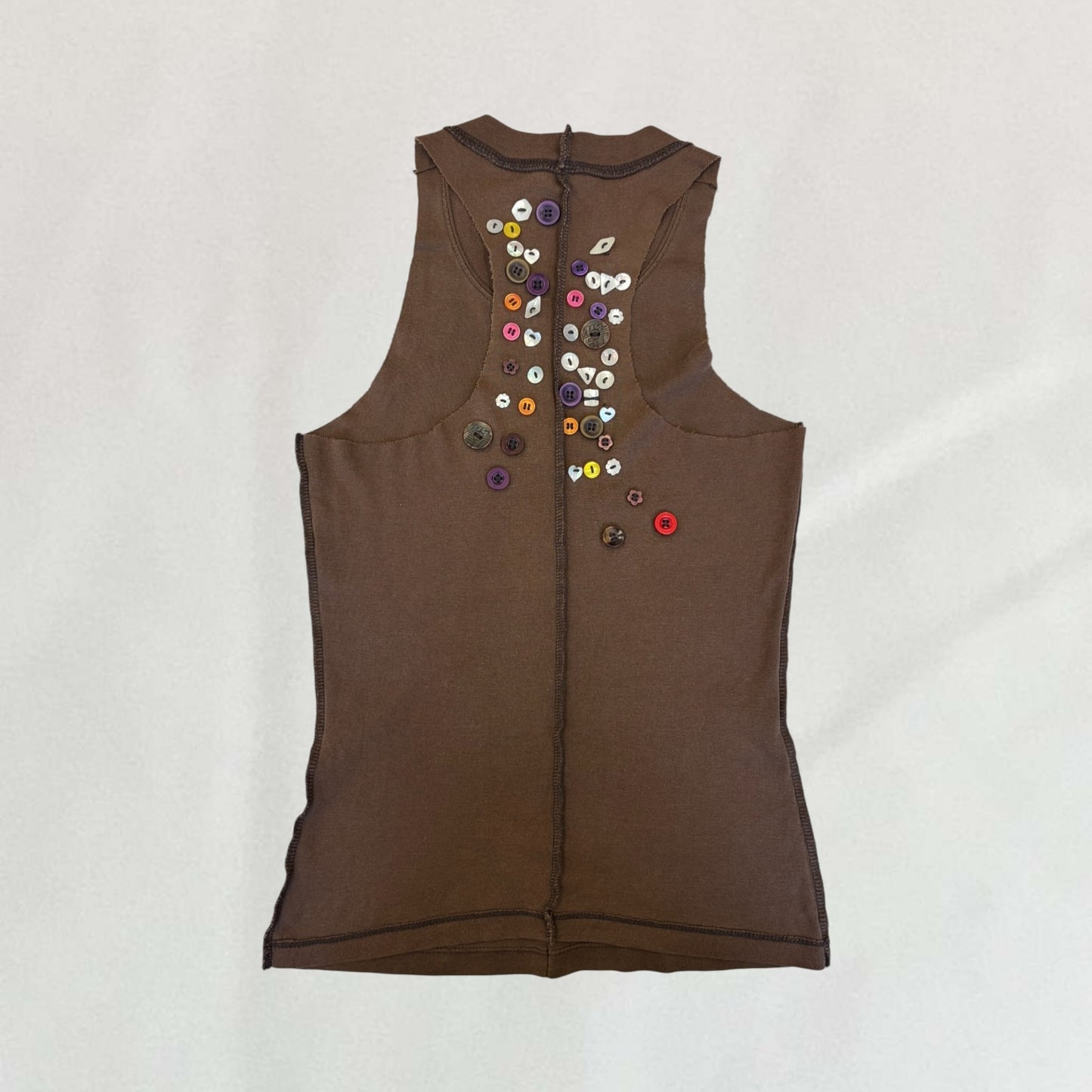 Miss Sixty button detail tank
