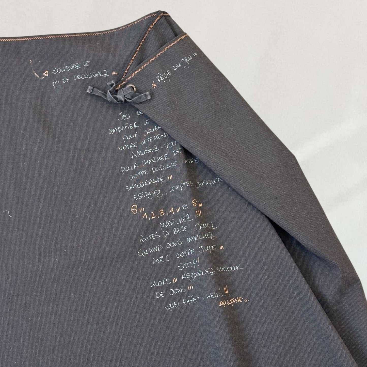 Cop Copine asymmetric skirt