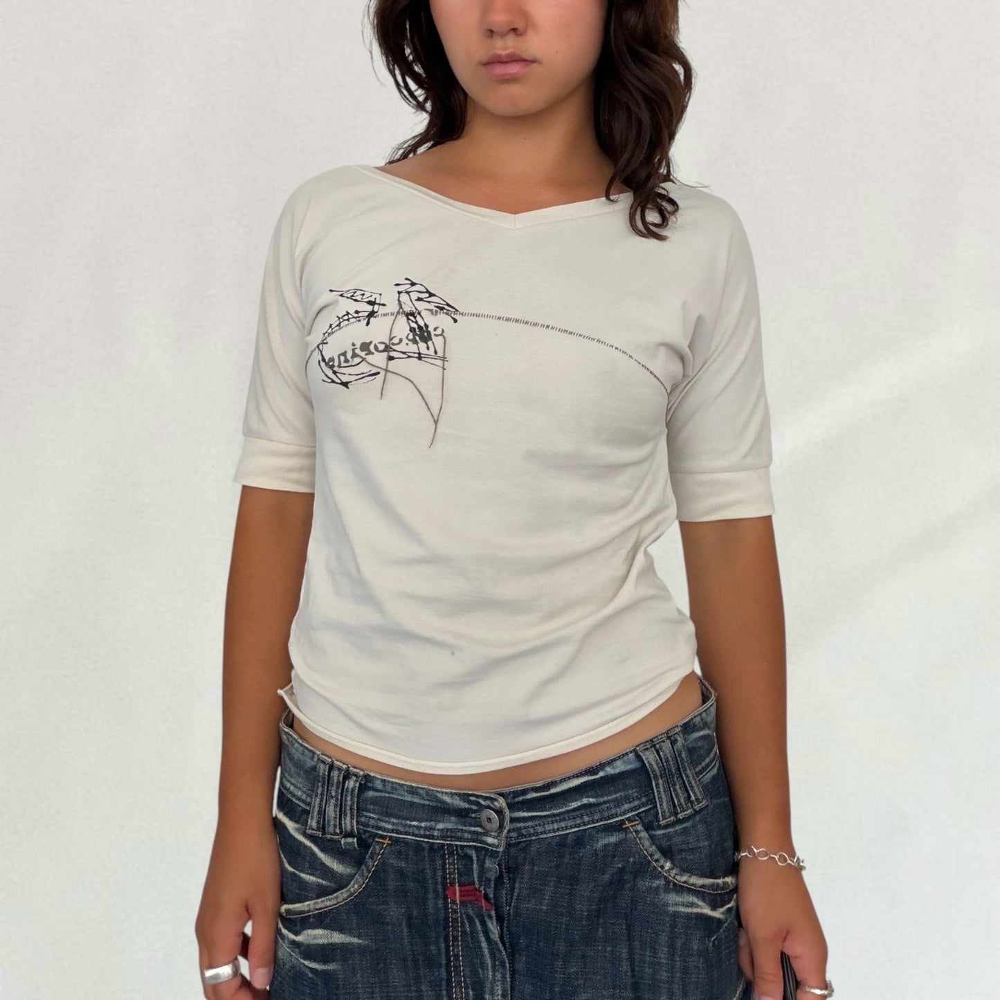 Cop Copine V-neck T-shirt
