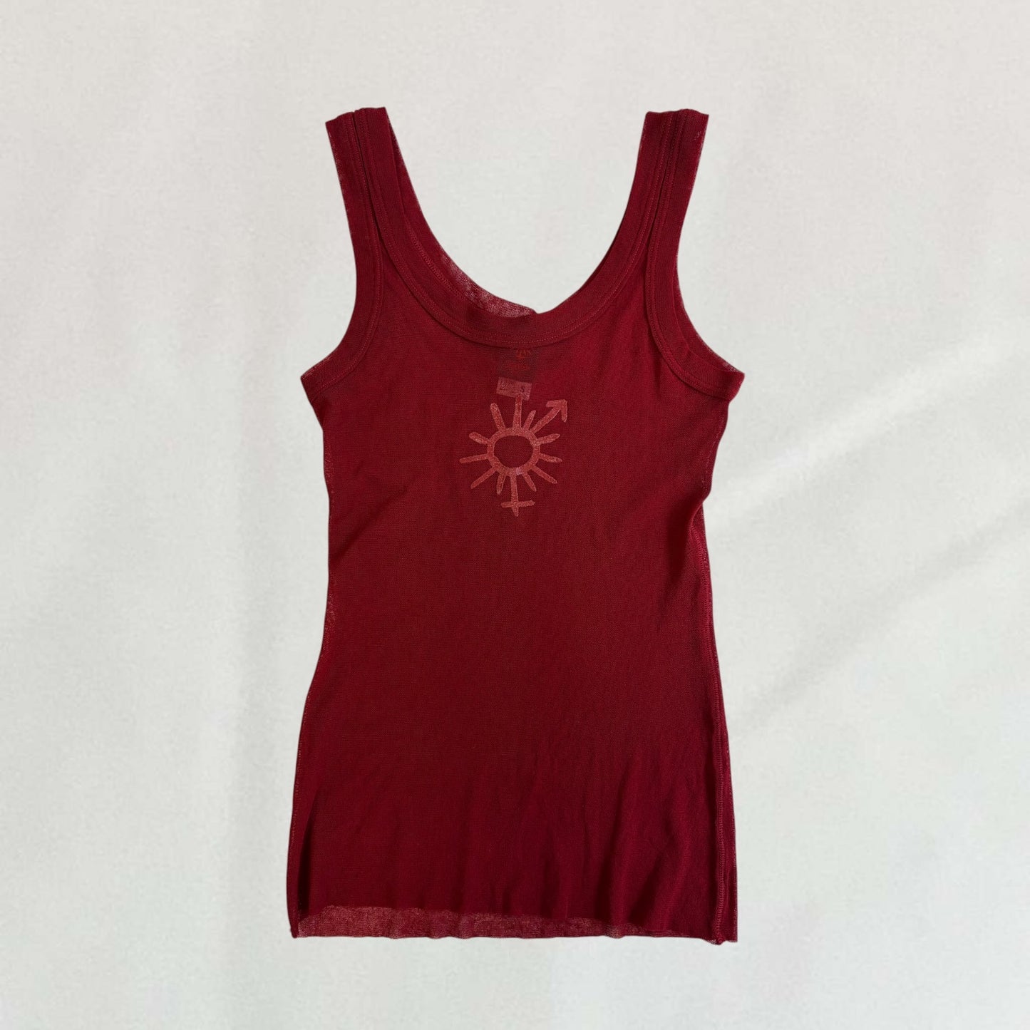 Jean Paul Gaultier mesh tank
