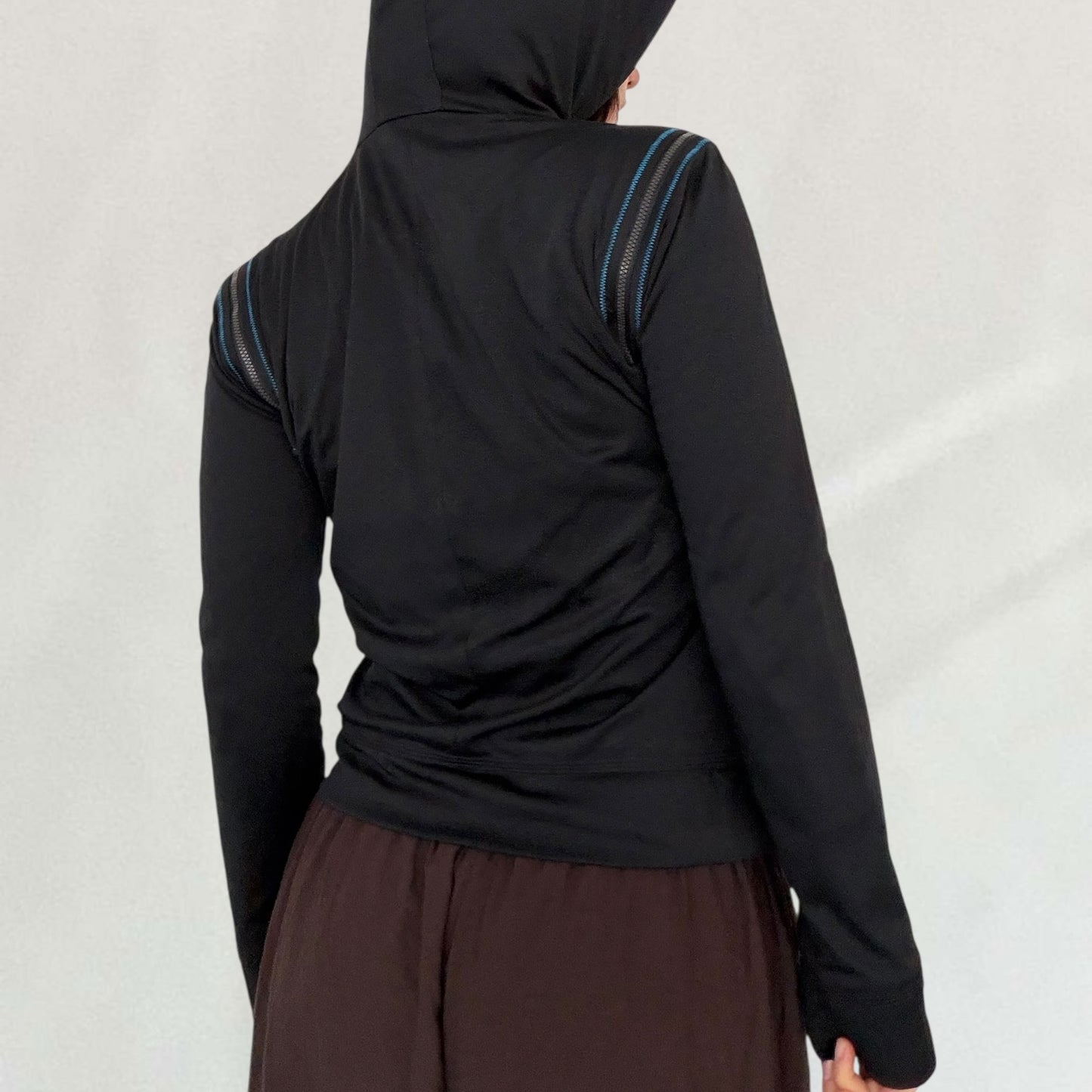 Marithé + François Girbaud zip up jumper