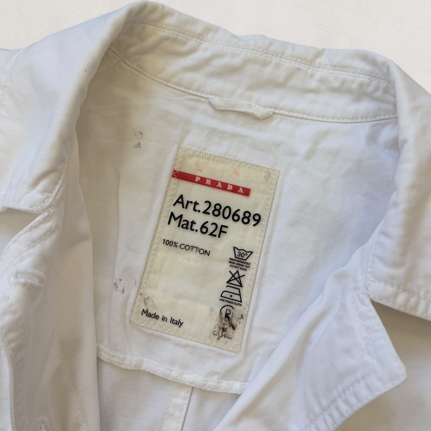 Prada button up jacket