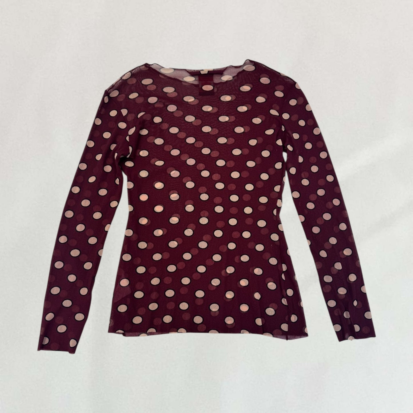 Jean Paul Gaultier polka dot top