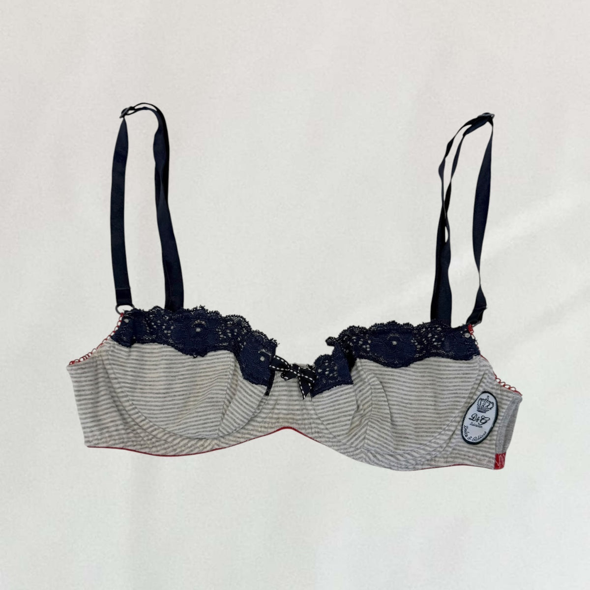 Dolce & Gabbana pinstripe bra
