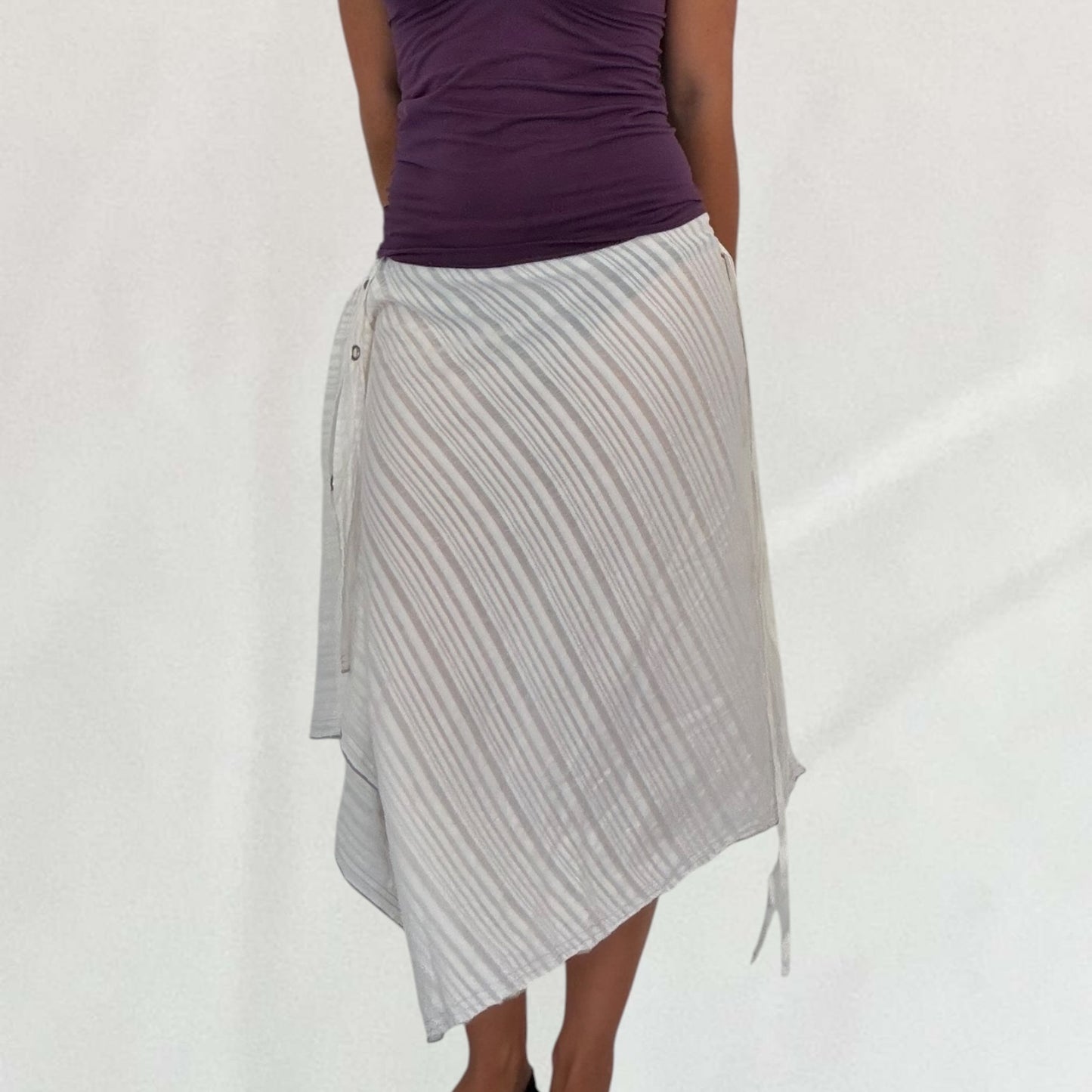 Cop Copine asymmetric skirt