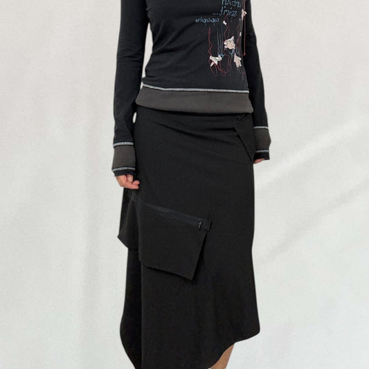 Cop Copine asymmetric skirt