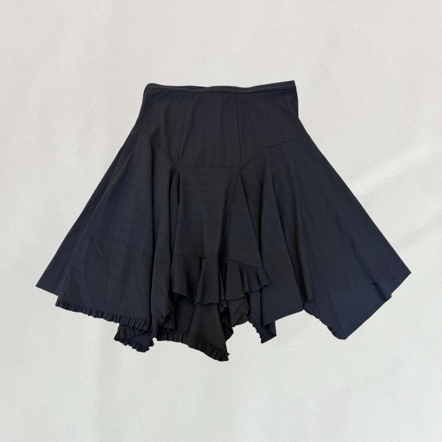 Marithé + François Girbaud asymmetric skirt