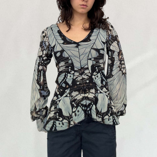 Jean Paul Gautlier butterfly top