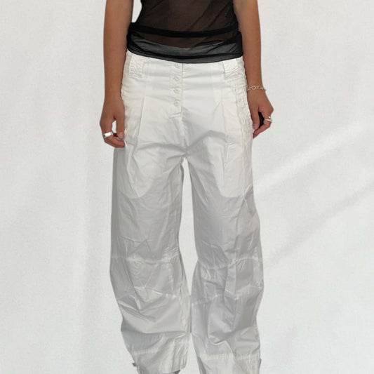 Marithé + François Girbaud wide leg trousers