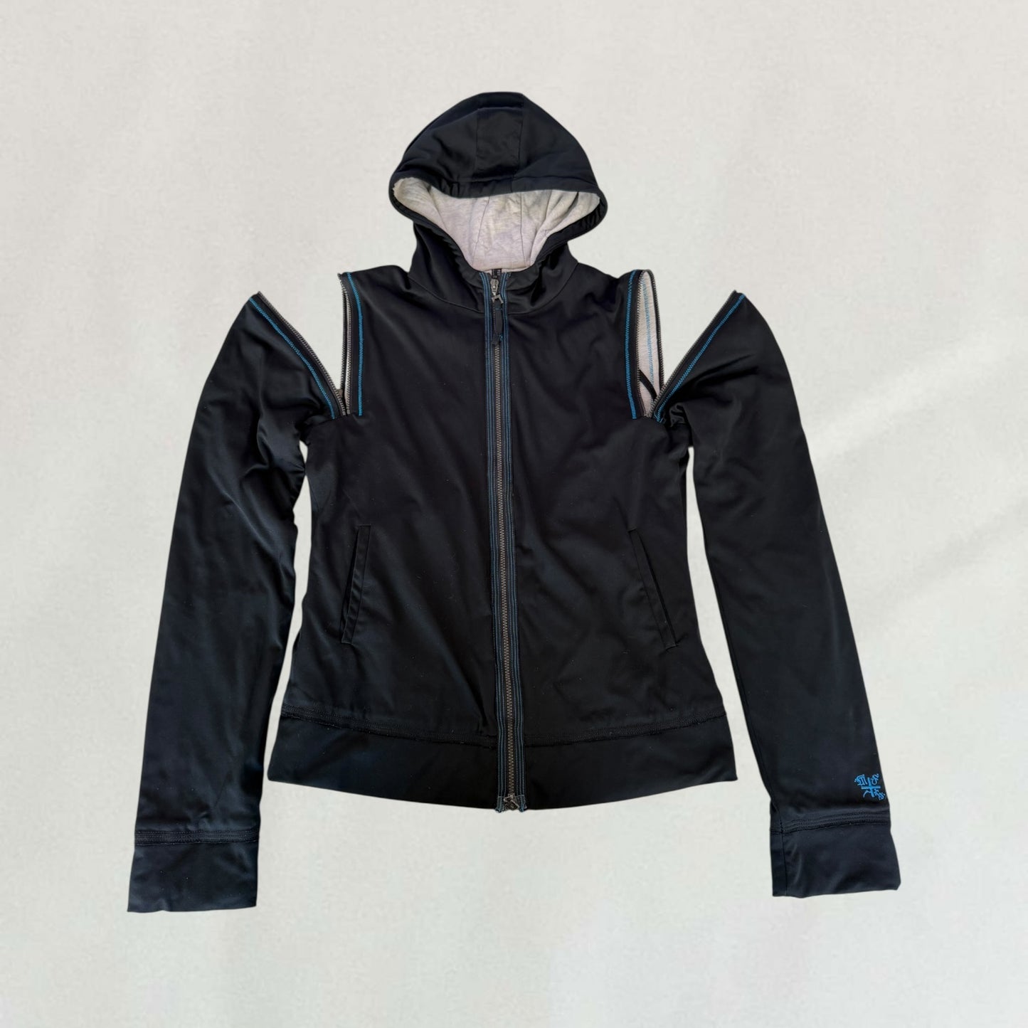 Marithé + François Girbaud zip up jumper