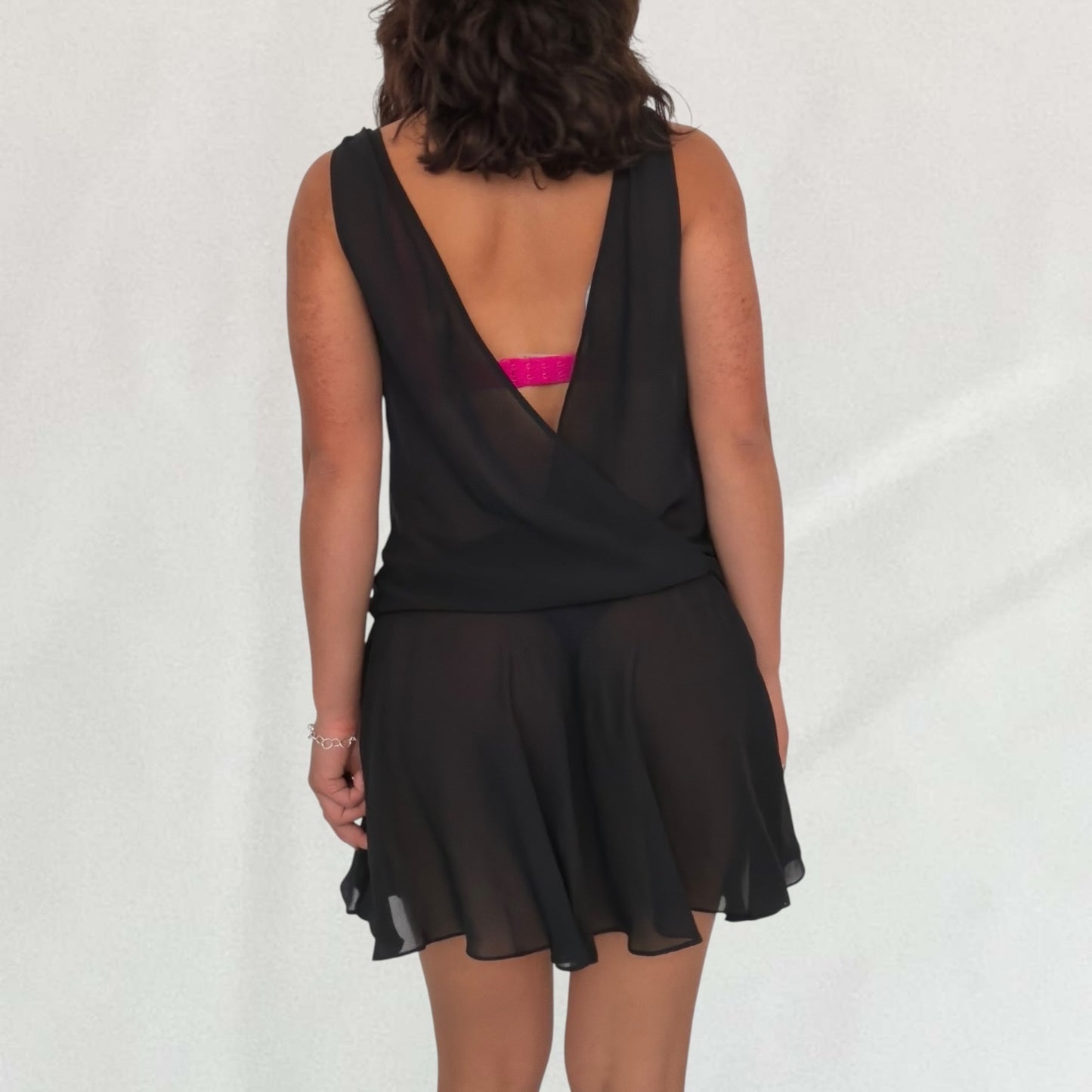 Dolce & Gabbana sheer mini dress