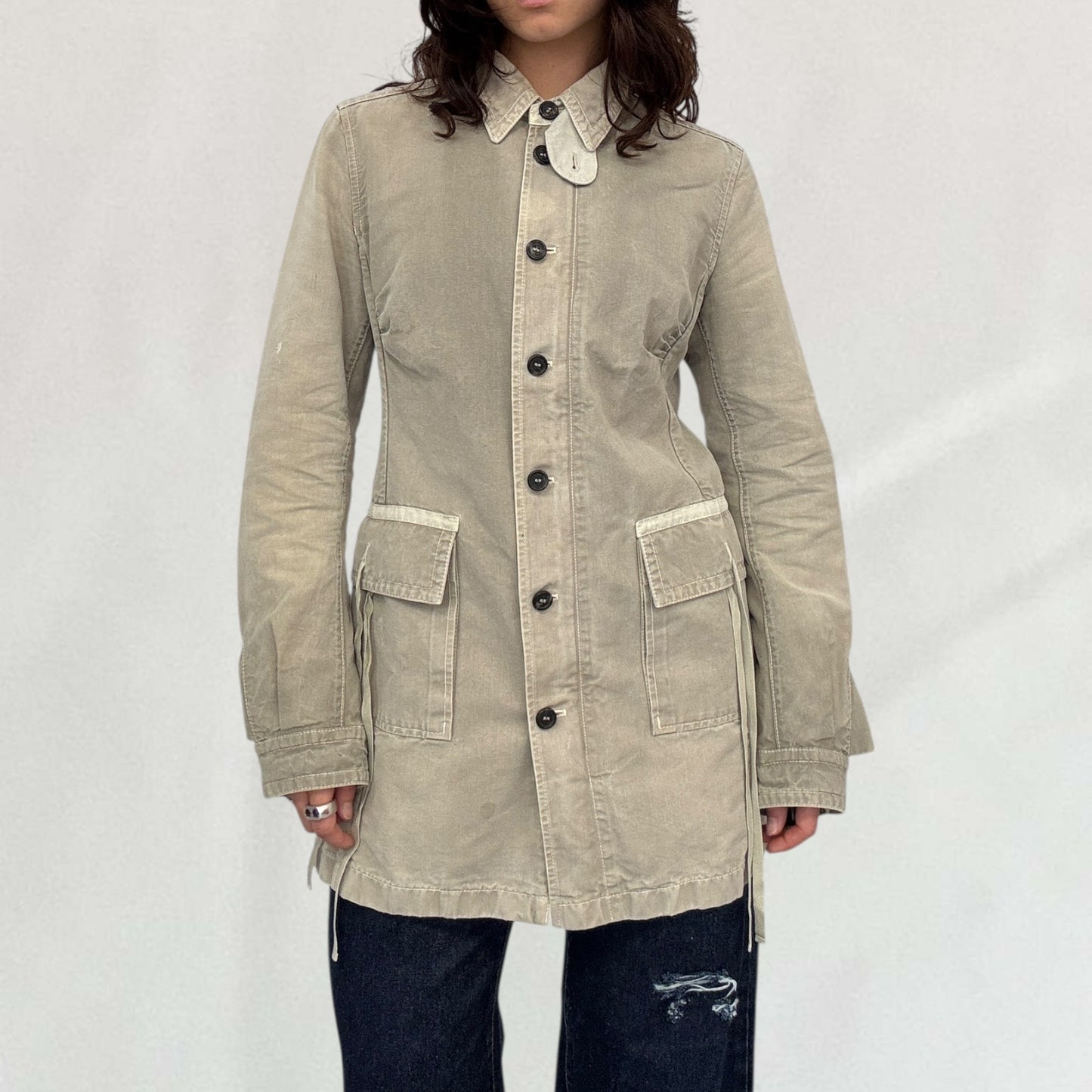 Prada button-up trench