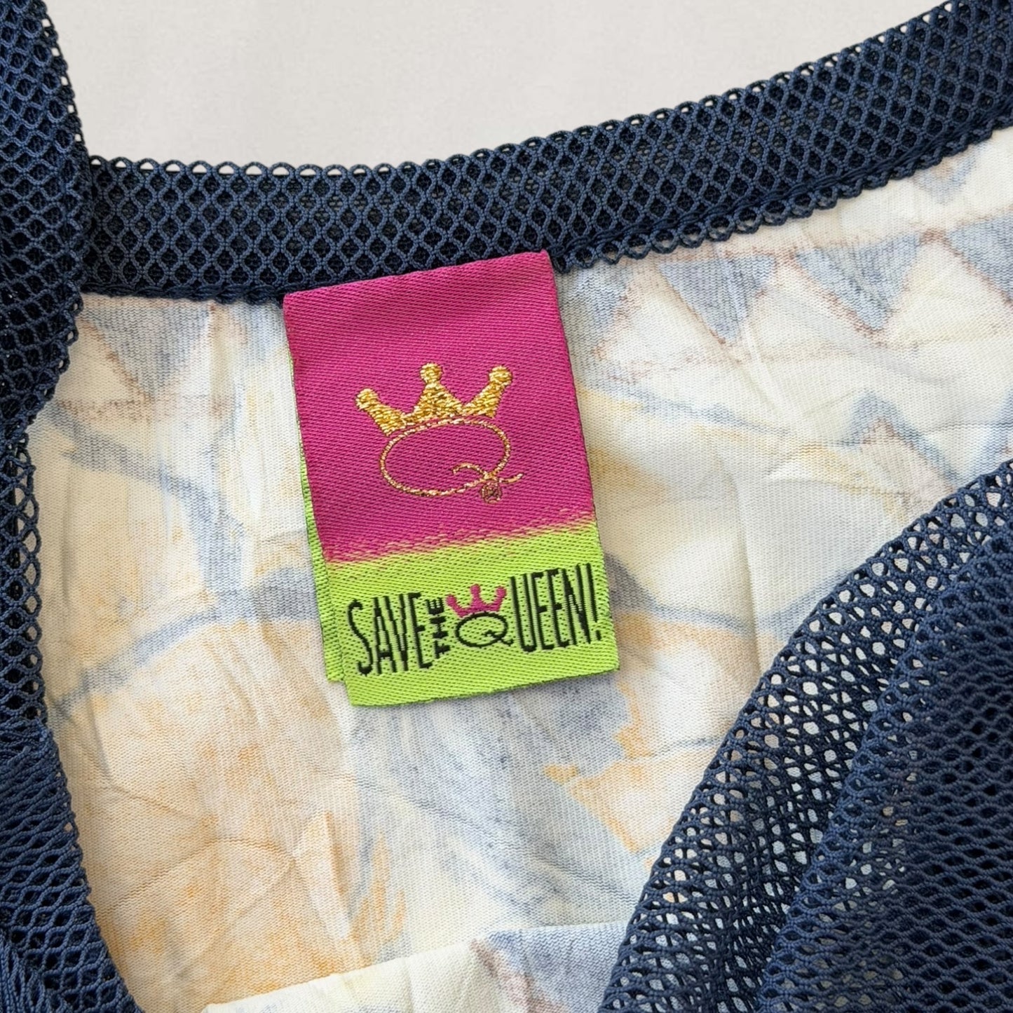 Save The Queen graphic dress