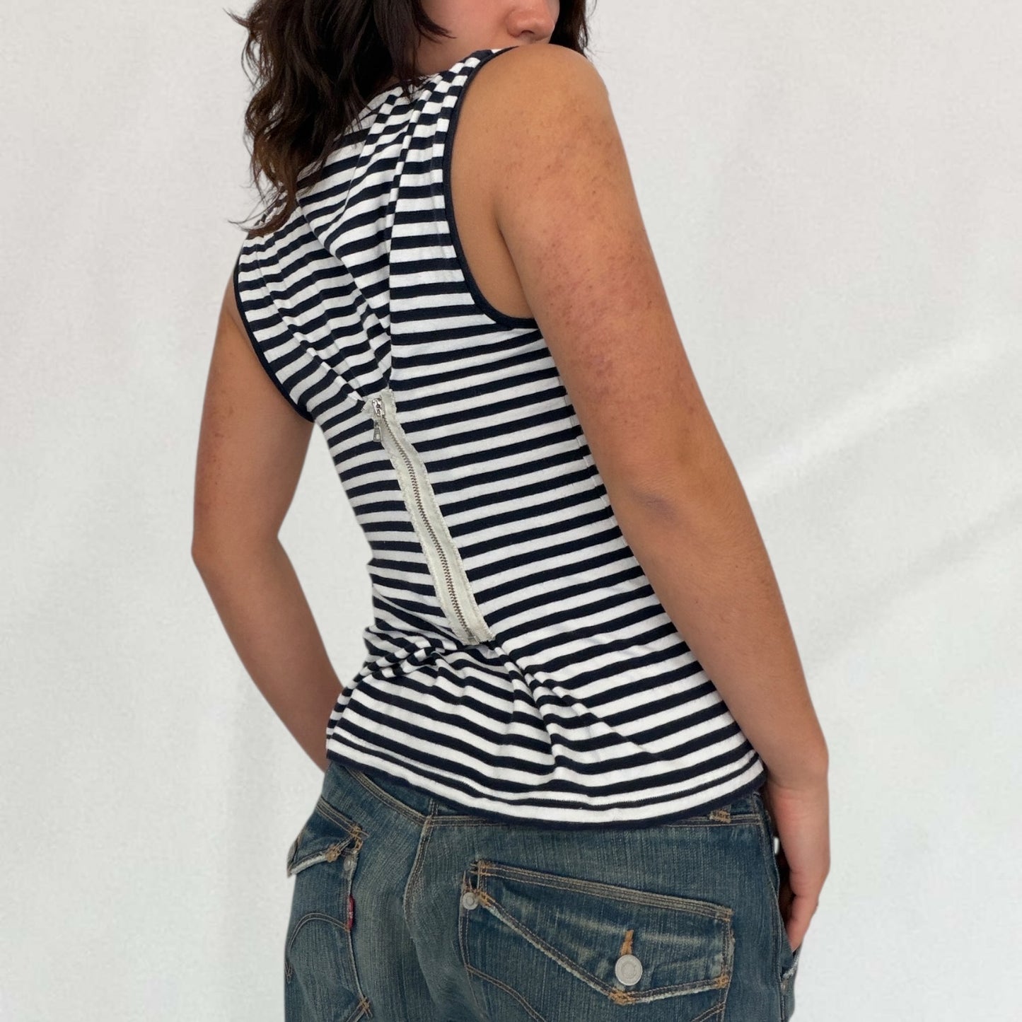 Prada striped vest