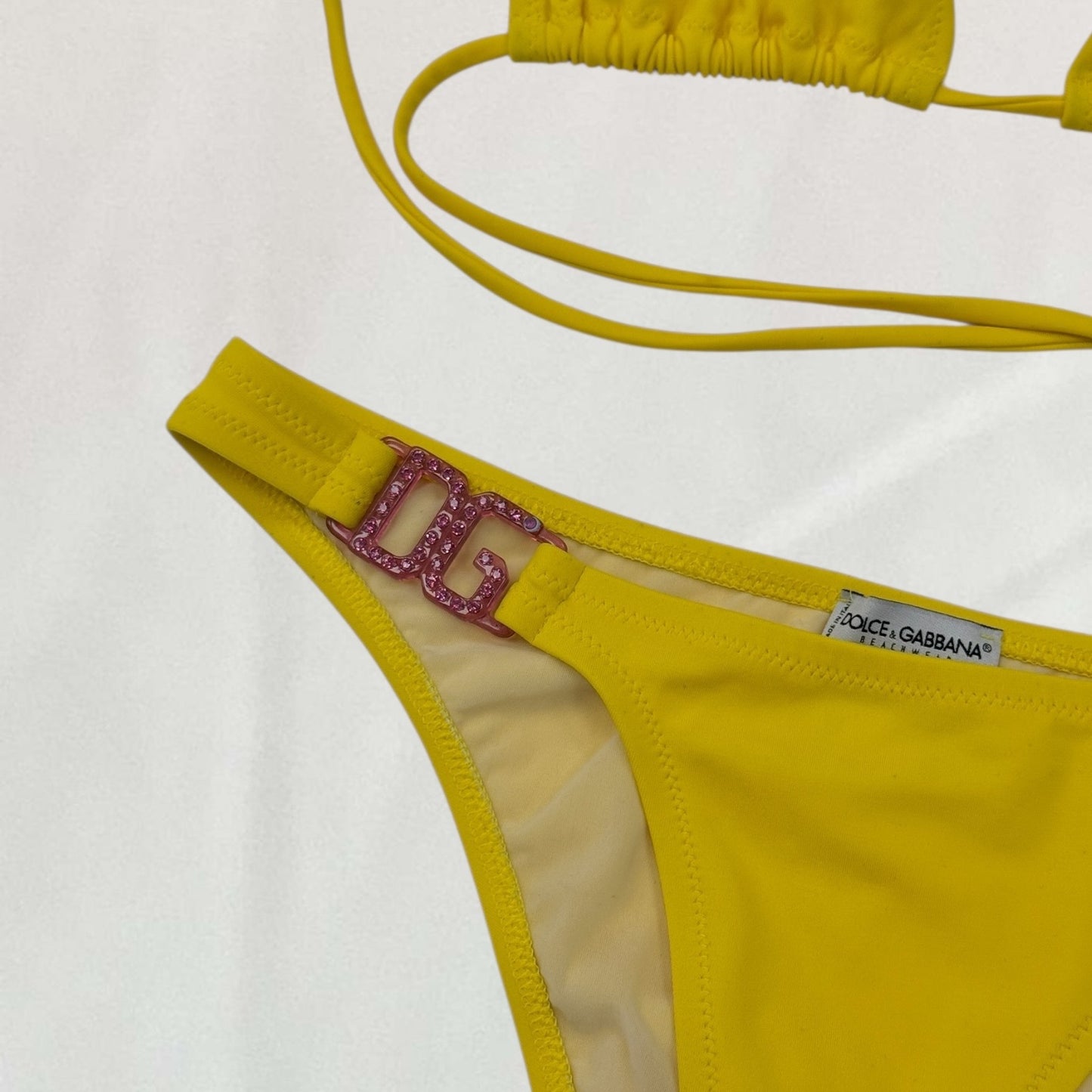 Dolce & Gabbana halter neck bikini