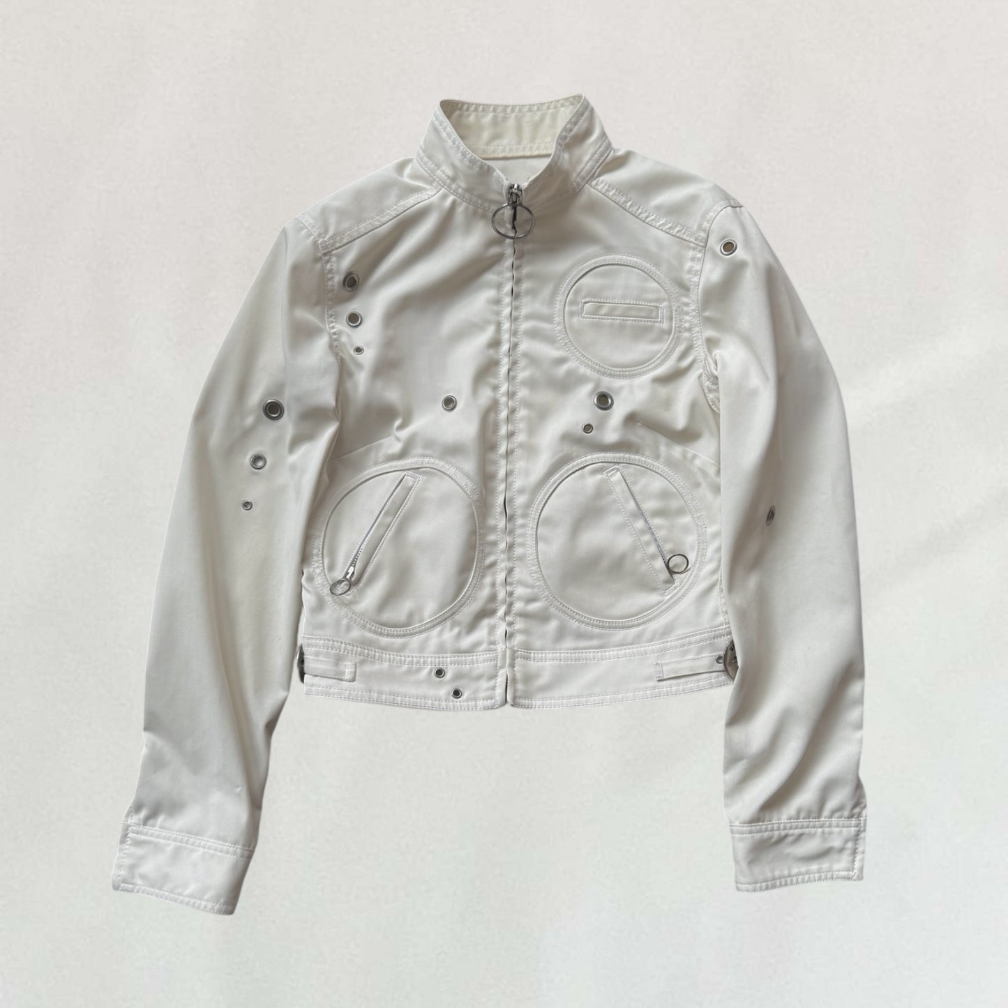 Moschino grommet jacket
