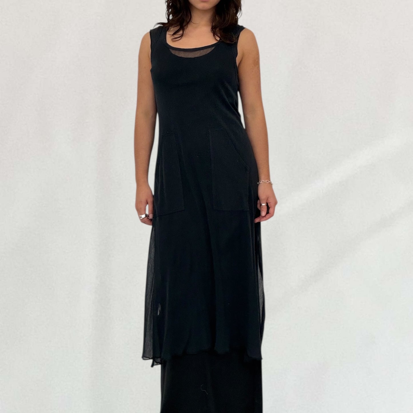 Jean Paul Gaultier double layered dress