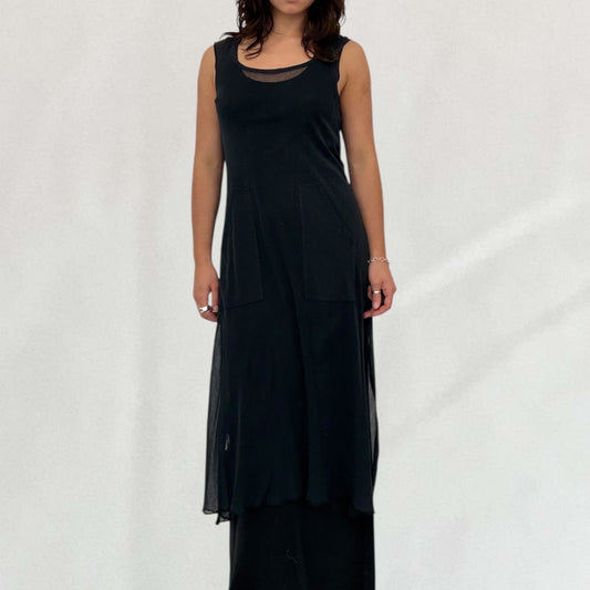 Jean Paul Gaultier double layered dress