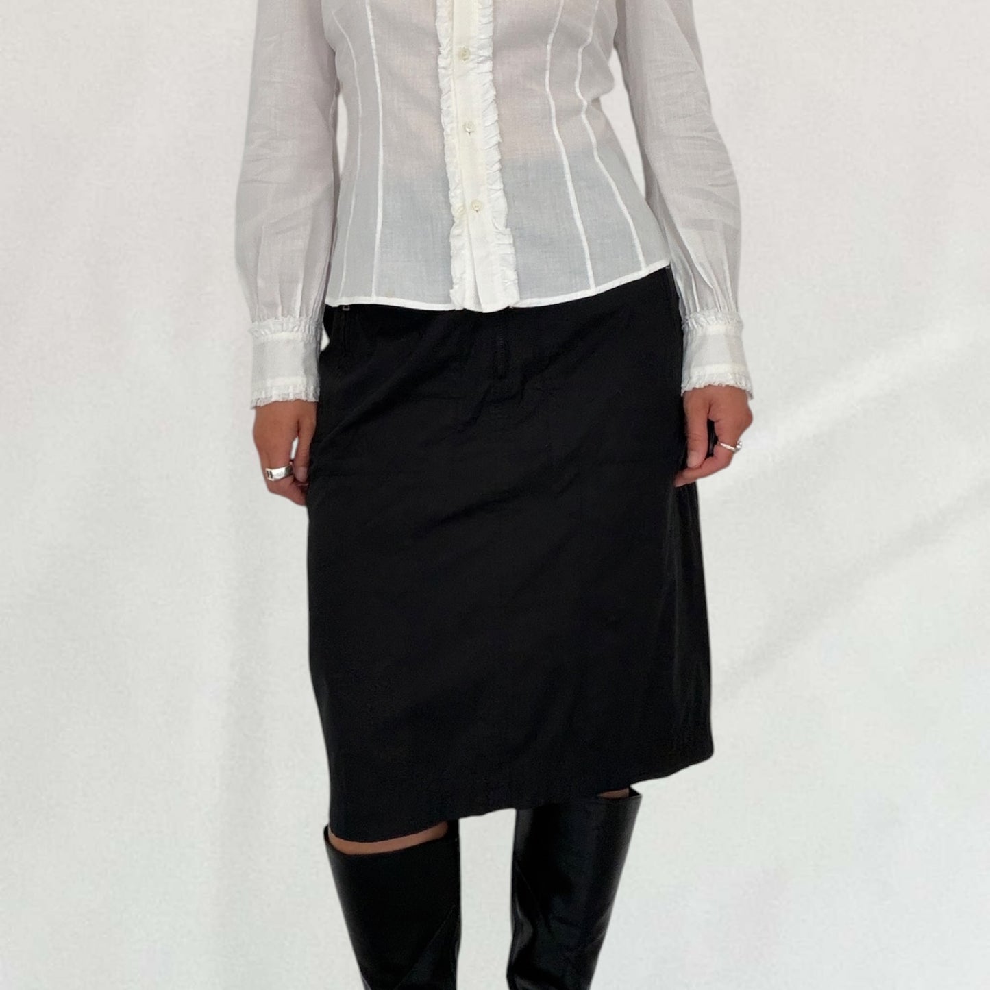 Prada cargo skirt