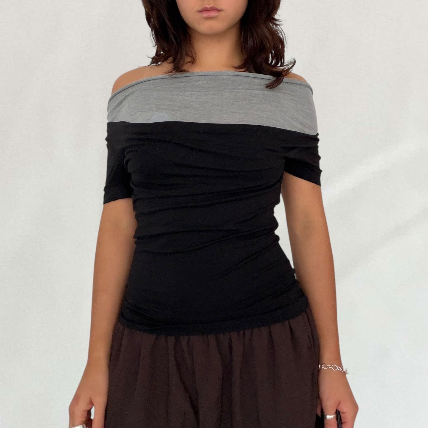 Cop Copine cowl neck T-shirt