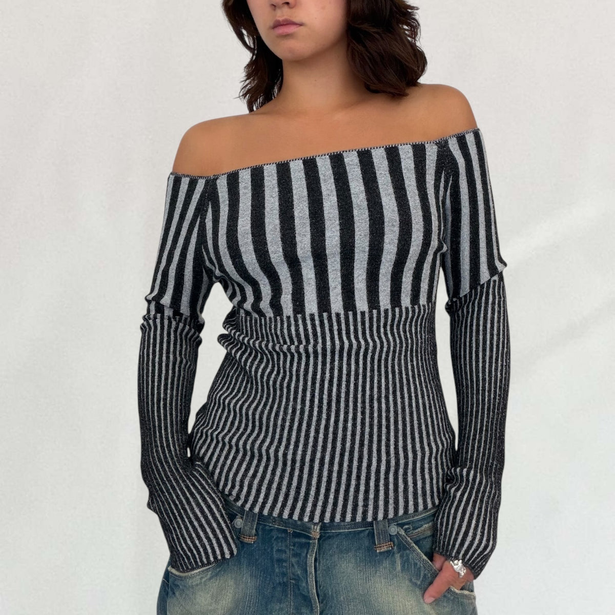 Cop Copine striped knitted jumper