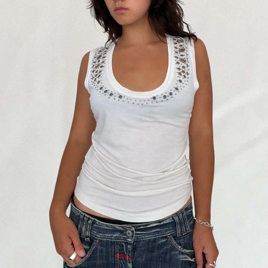 Moschino grommet vest