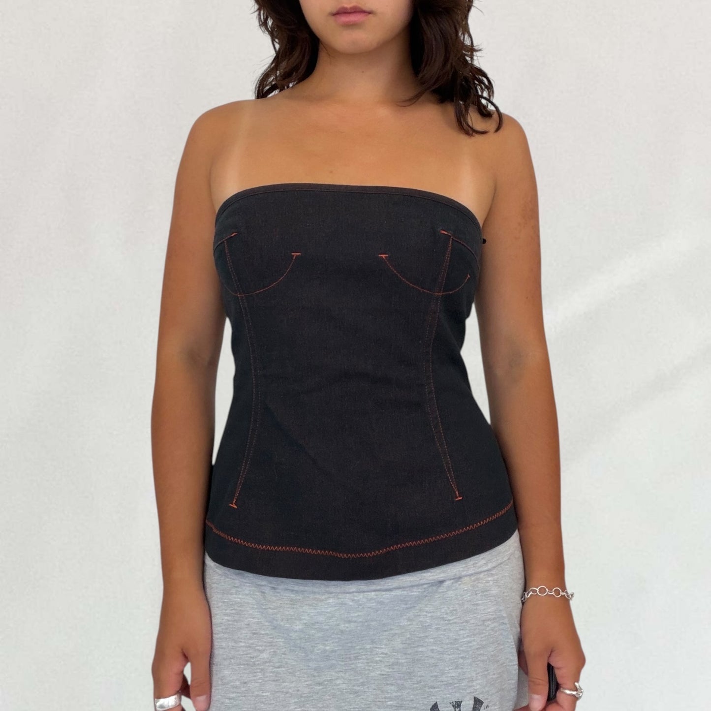Cop Copine denim bandeau