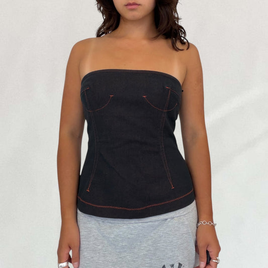 Cop Copine denim bandeau