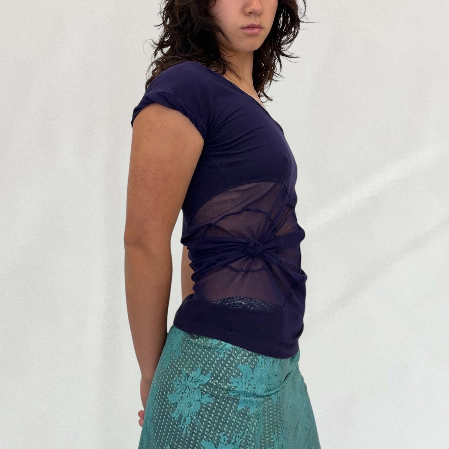 Jean Paul Gaultier mesh T-shirt