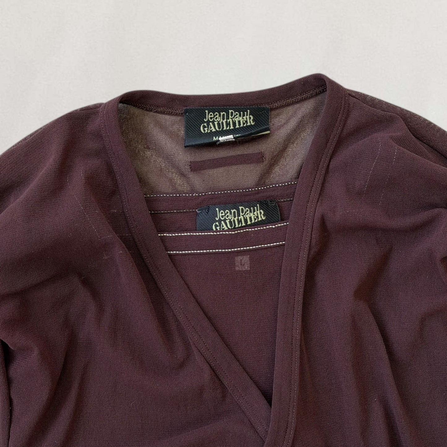 Jean Paul Gaultier wrap top set