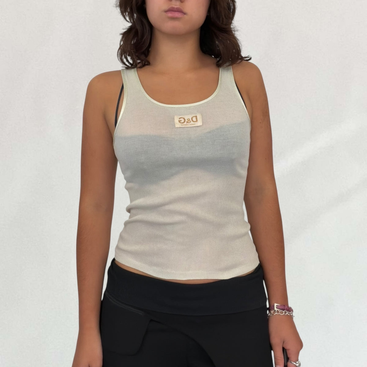 Dolce & Gabbana semi sheer tank