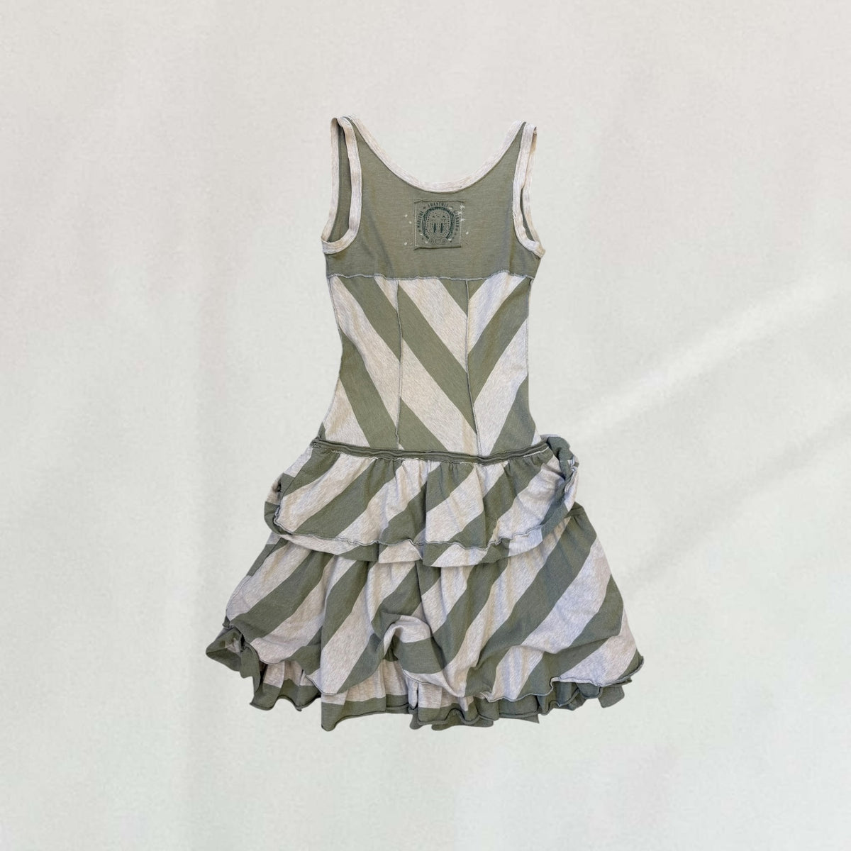 Marithé + François Girbaud striped midi dress