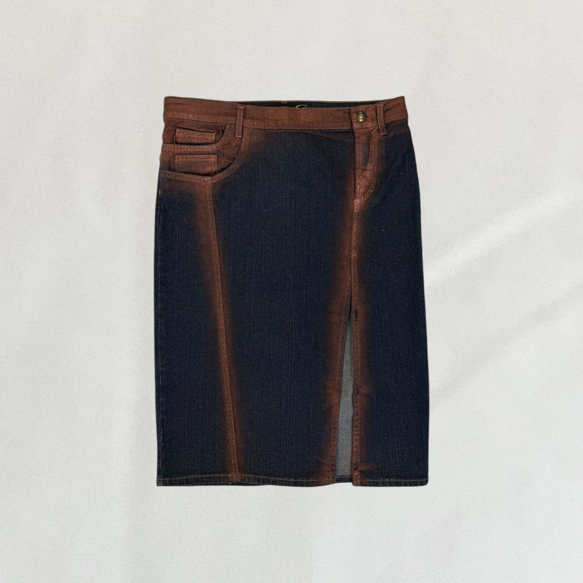 Roberto Cavalli denim skirt