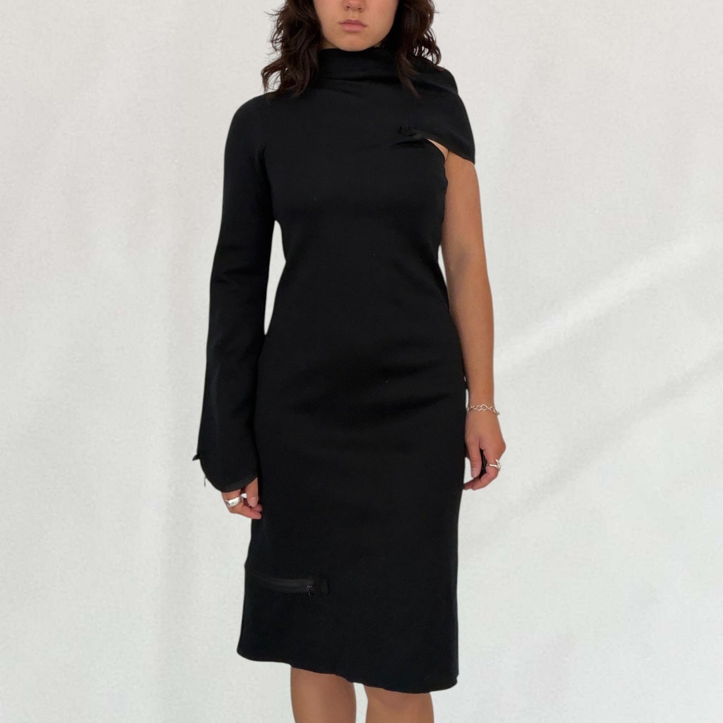 Cop Copine one sleeve dress
