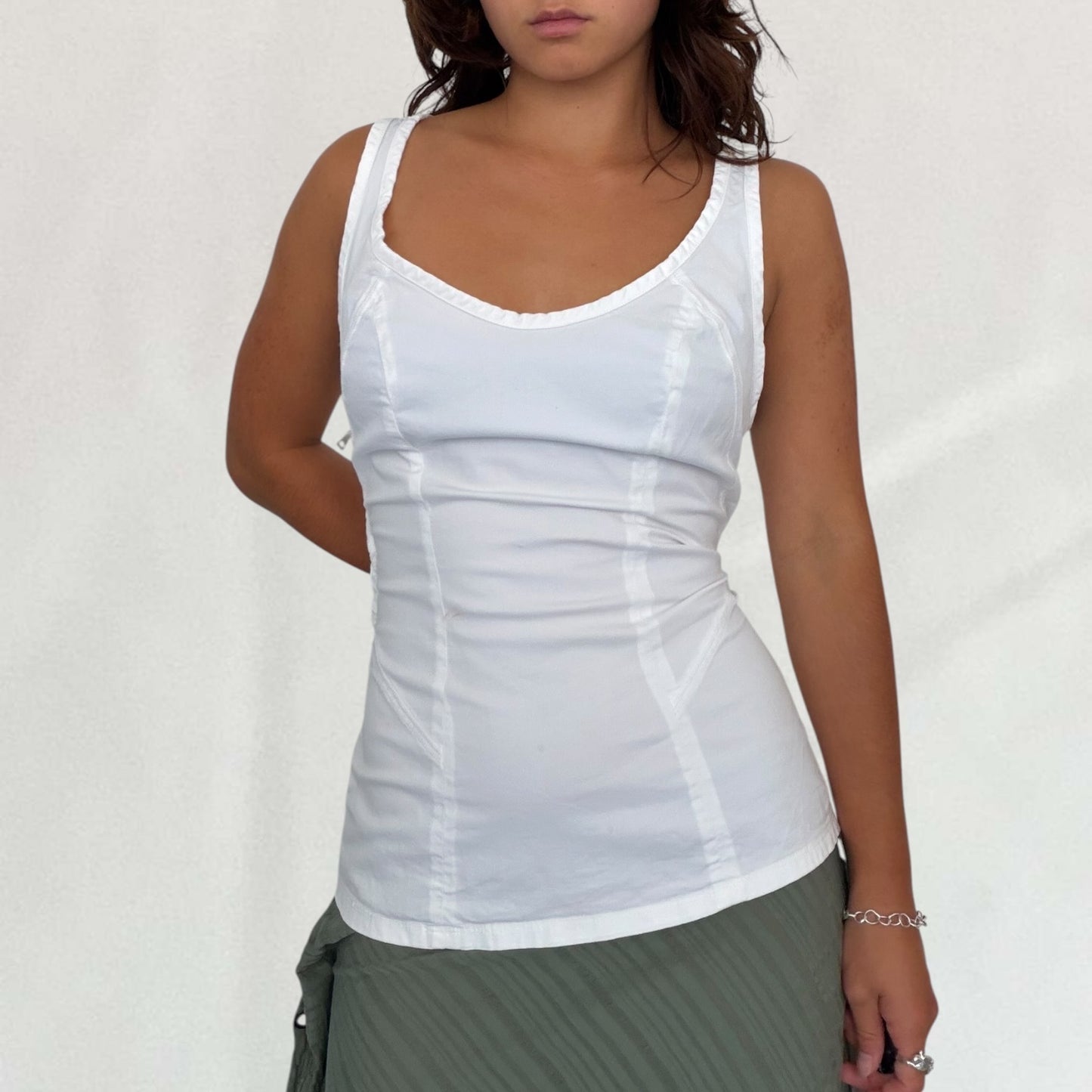 Prada fitted tank