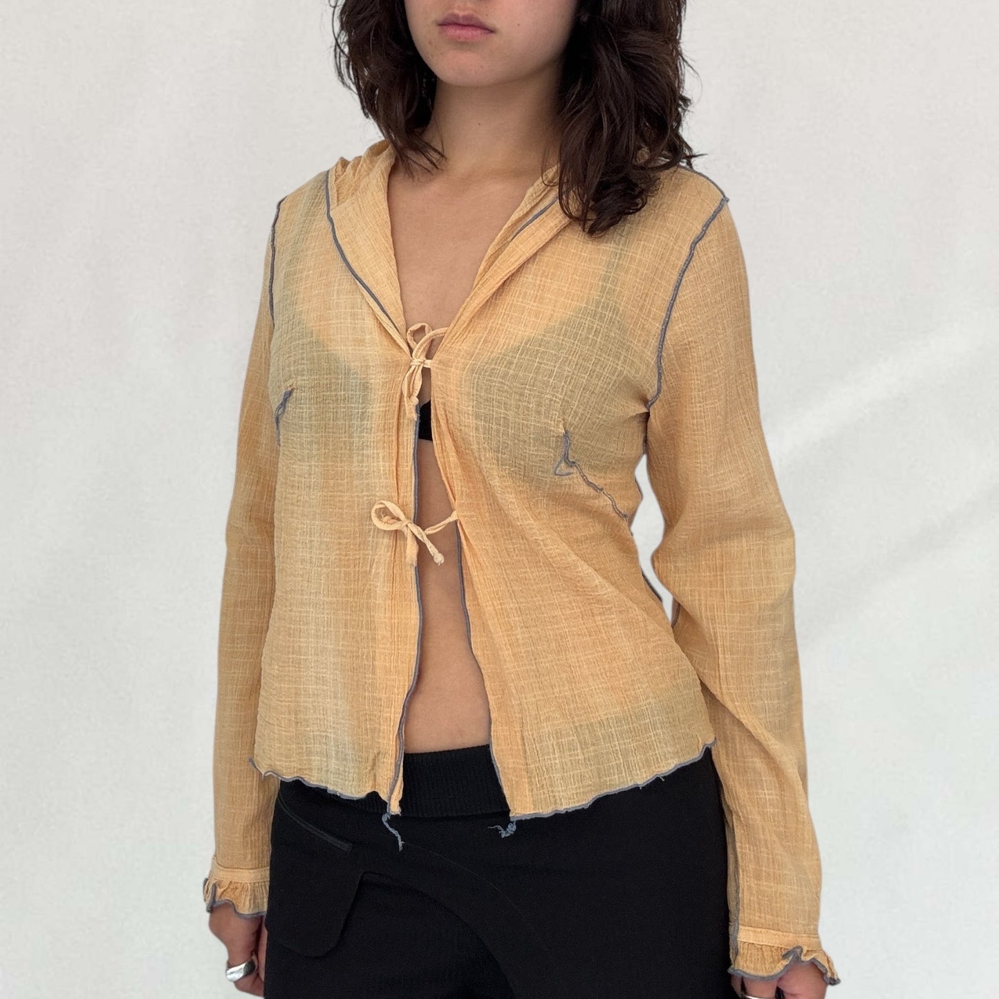 Cop Copine hooded top