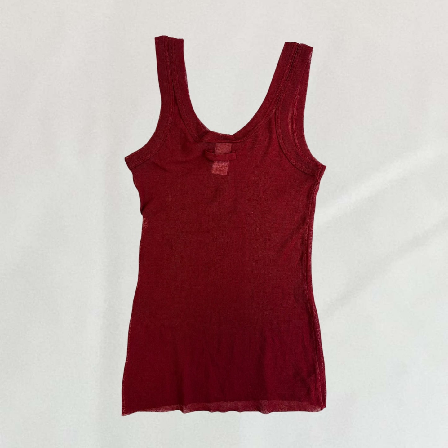 Jean Paul Gaultier mesh tank