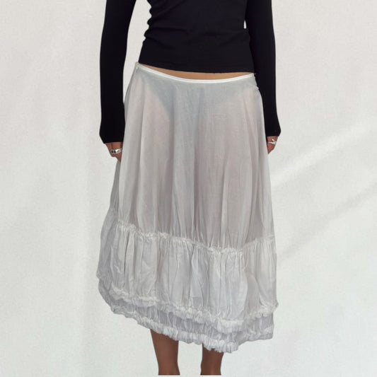 Marithé + François Girbaud midi skirt