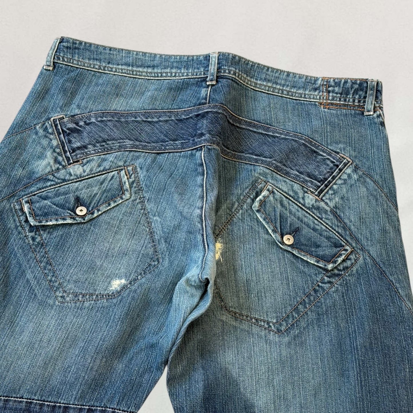 Marithé + François Girbaud wide leg jeans
