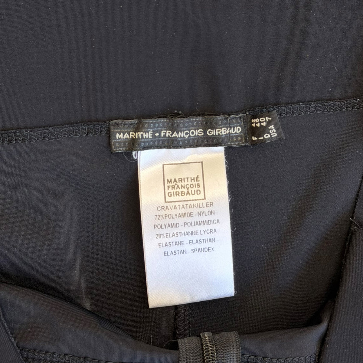Marithé + François Girbaud pocket detail trousers