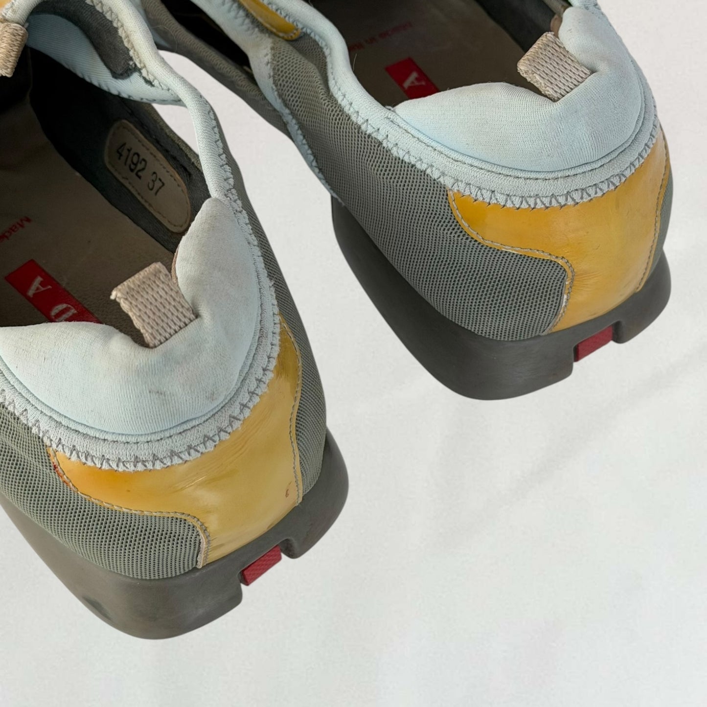 Prada slip on shoes