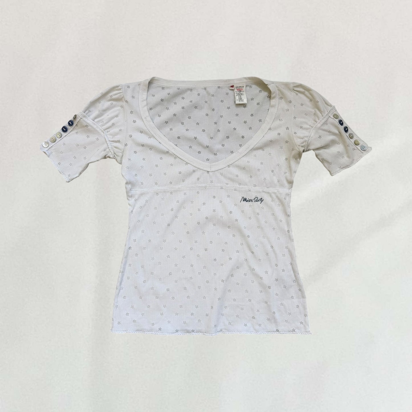 Miss Sixty ribbed T-shirt